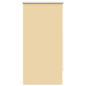 vidaXL Blackout Blind 64.4 x 120 cm, Fabric Width 60 cm, Beige