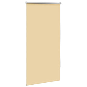 vidaXL Blackout Blind 64.4 x 120 cm, Fabric Width 60 cm, Beige