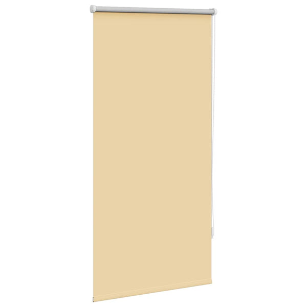 vidaXL Blackout Blind 64.4 x 120 cm, Fabric Width 60 cm, Beige