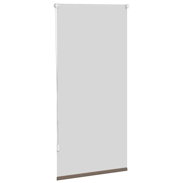 vidaXL Blackout Roller Blind 64.4 x 120 cm, Fabric Width 60 cm, Coffee Brown