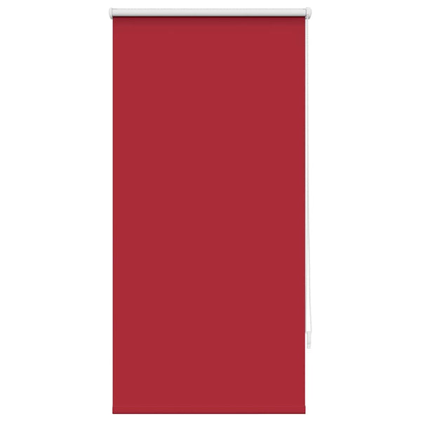 vidaXL Blackout Roller Blind 64.4 x 120 cm, Fabric Width 60 cm, Red
