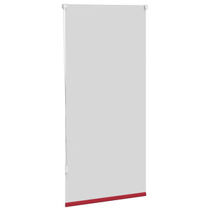vidaXL Blackout Roller Blind 64.4 x 120 cm, Fabric Width 60 cm, Red