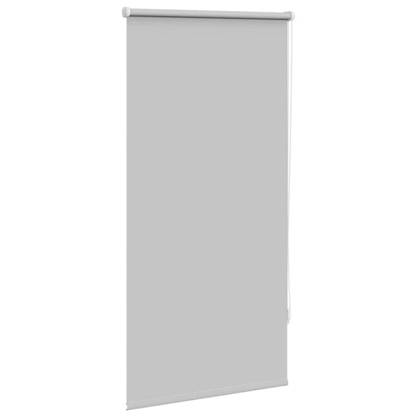 vidaXL Blackout Roller Blind 64.4 x 120 cm, Fabric Width 60 cm, Grey