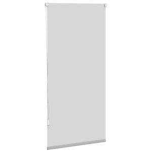 vidaXL Blackout Roller Blind 64.4 x 120 cm, Fabric Width 60 cm, Grey