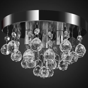 Chandelier Ceiling Light Crystal Design Lustre Chrome