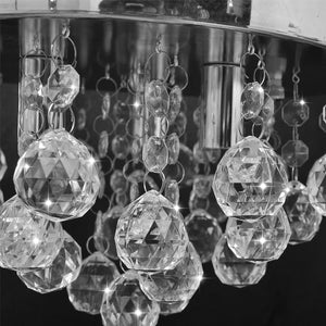 Chandelier Ceiling Light Crystal Design Lustre Chrome