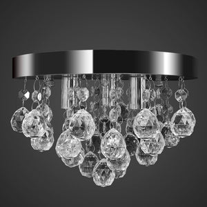 Chandelier Ceiling Light Crystal Design Lustre Chrome