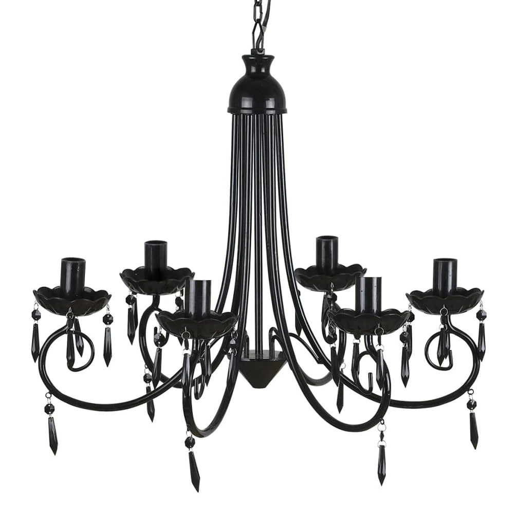 Pendant light, lamp, luminaire, 6 lamp holders
