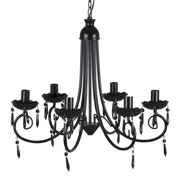 Pendant light, lamp, luminaire, 6 lamp holders