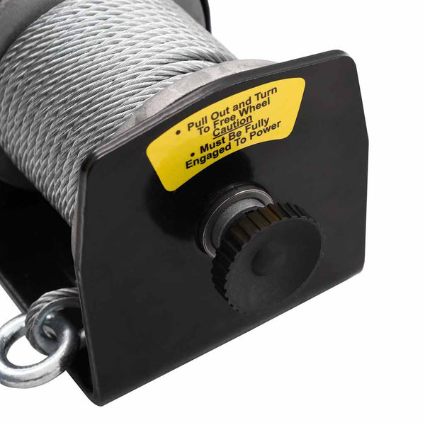vidaXL 12 V Electric Winch 907 kg Cable Remote Control