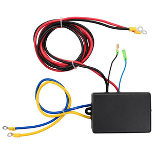 vidaXL 12 V Electric Winch 1360 kg + Mounting Plate Remote Control