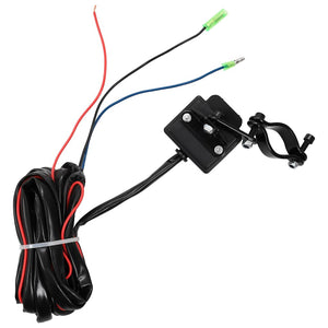 vidaXL 12 V Electric Winch 1360 kg + Mounting Plate Remote Control