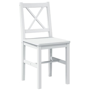 vidaXL 5-piece Dining Set White