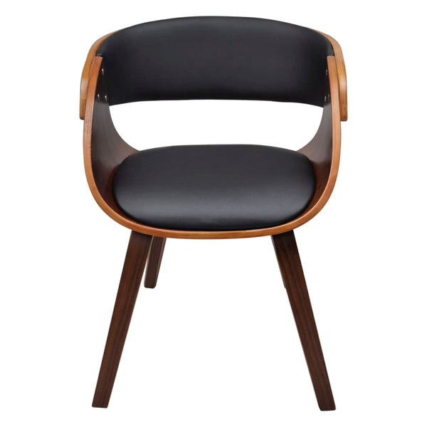 vidaXL Dining Chairs 6 pcs Brown Faux Leather