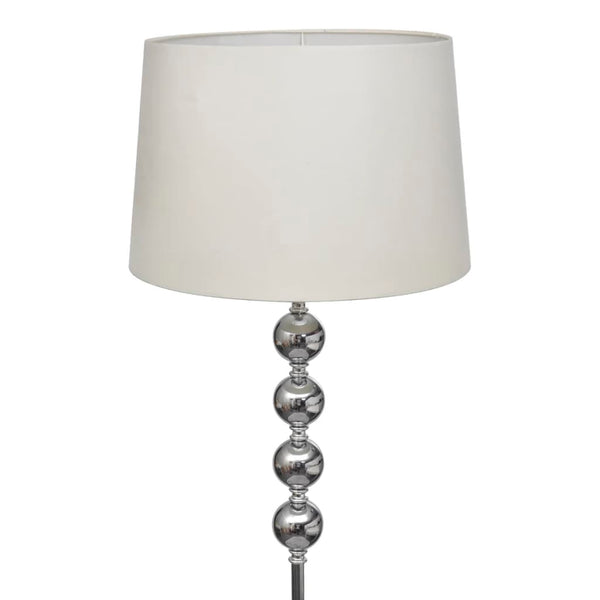 Floor lamp, standard lamp, lamp, light, stand lamp, white