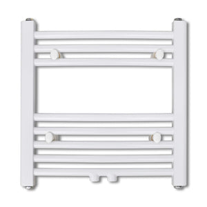 vidaXL Curved Bathroom Radiator Towel Rail 480x480 mm