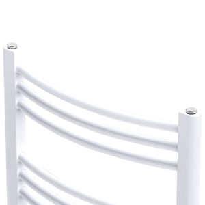 vidaXL Curved Bathroom Radiator Towel Rail 480x480 mm