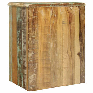 vidaXL Side Table with 1 Drawer & 1 Door Reclaimed Wood