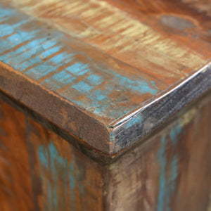 vidaXL Stool Reclaimed Solid Wood