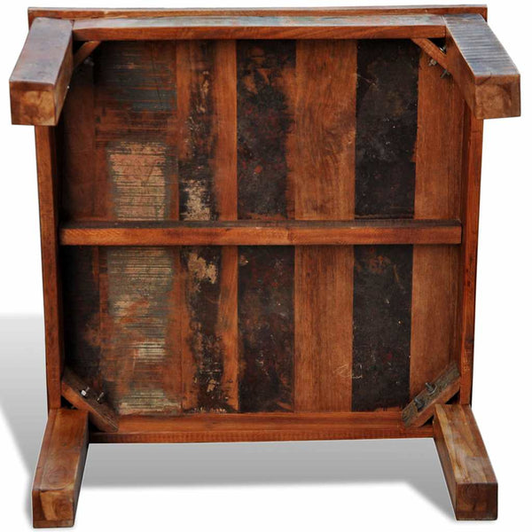 vidaXL Square Coffee Table Reclaimed Wood