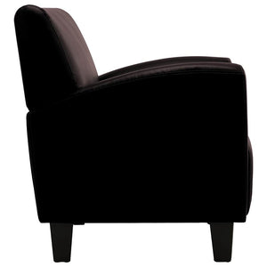vidaXL Armchair Dark Brown Faux Leather