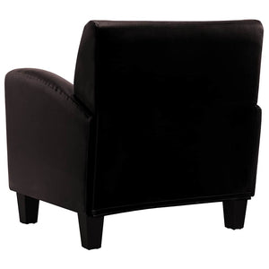 vidaXL Armchair Dark Brown Faux Leather
