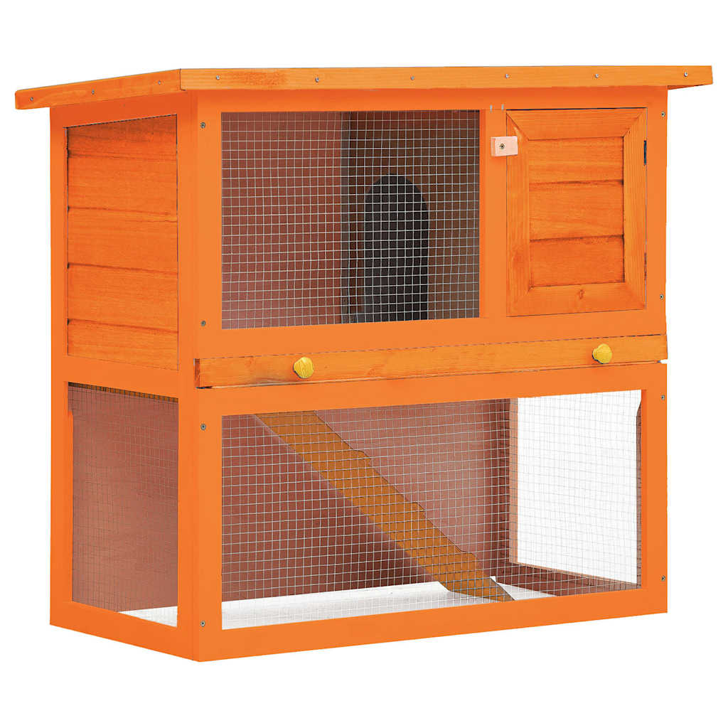 Rabbit Hutch Small Animal House Bunny Hutch 1 Door Wood