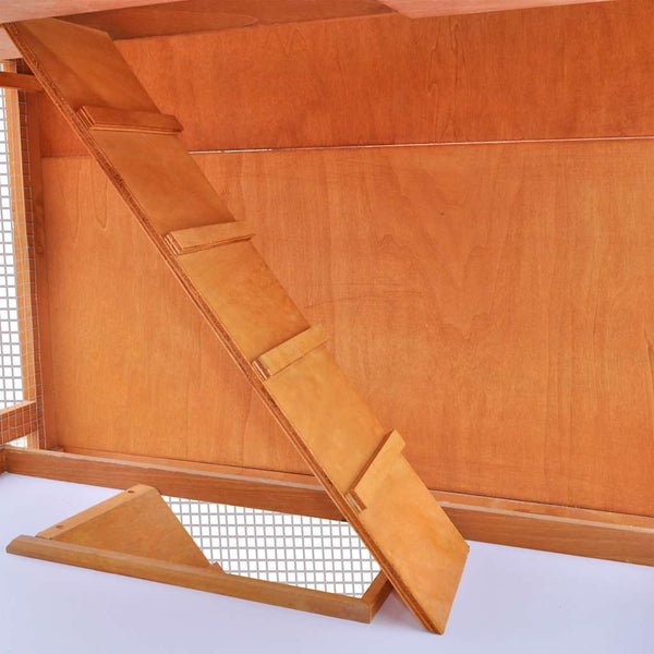 Rabbit Hutch Small Animal House 3-Tier Wood
