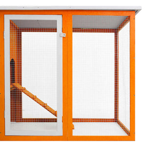 vidaXL Chicken Coop with 1 Nest Box Wood