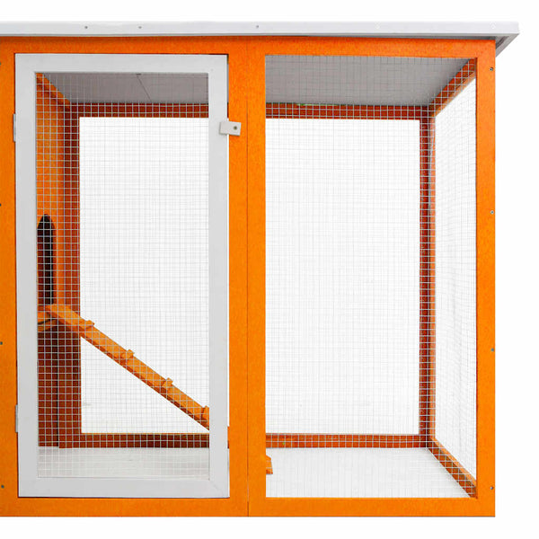 vidaXL Chicken Coop with 1 Nest Box Wood