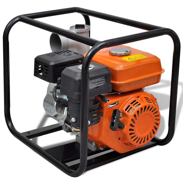 vidaXL Petrol Water Pump 80 mm Hose Connection 4800 W