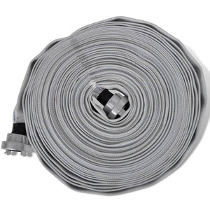 vidaXL Fire Hose Flat Hose 20 m D-Storz Couplings 1 Inch