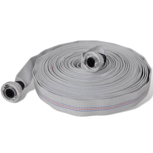 vidaXL Fire Hose Flat Hose 30 m D-Storz Couplings 1 Inch