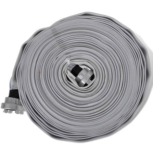 vidaXL Fire Hose Flat Hose 30 m D-Storz Couplings 1 Inch