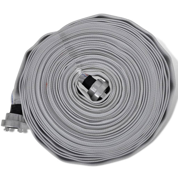 vidaXL Fire Hose Flat Hose 30 m D-Storz Couplings 1 Inch