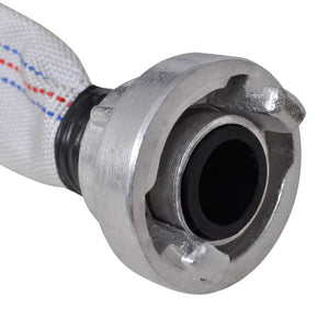 vidaXL Fire Hose Flat Hose 30 m D-Storz Couplings 1 Inch