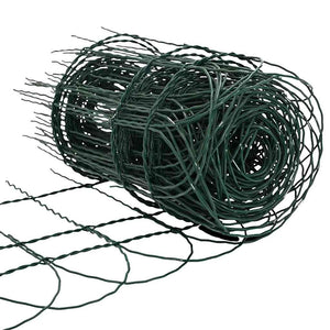 vidaXL Garden Fence Powder-Coated Iron 25×0.4 m