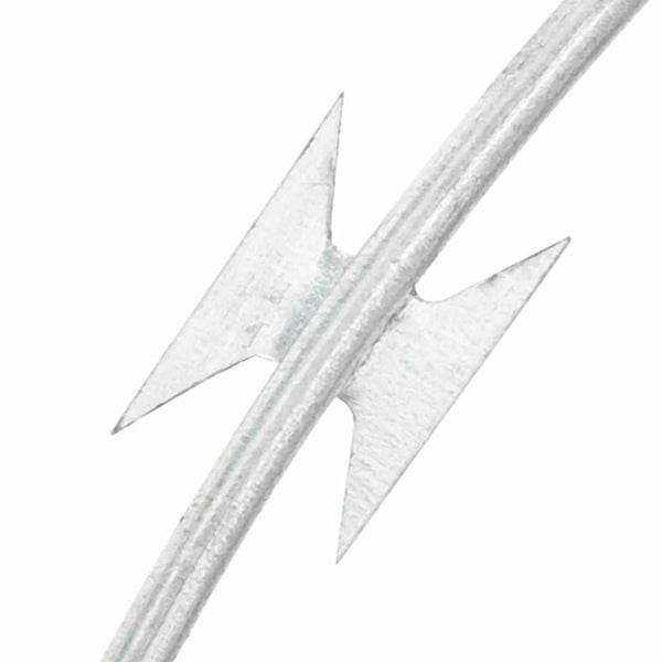 vidaXL Concertina Barbed Wire Razor Wire Galvanized Steel 100 m