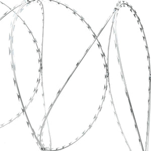 vidaXL Concertina Barbed Wire Razor Wire Galvanized Steel 100 m