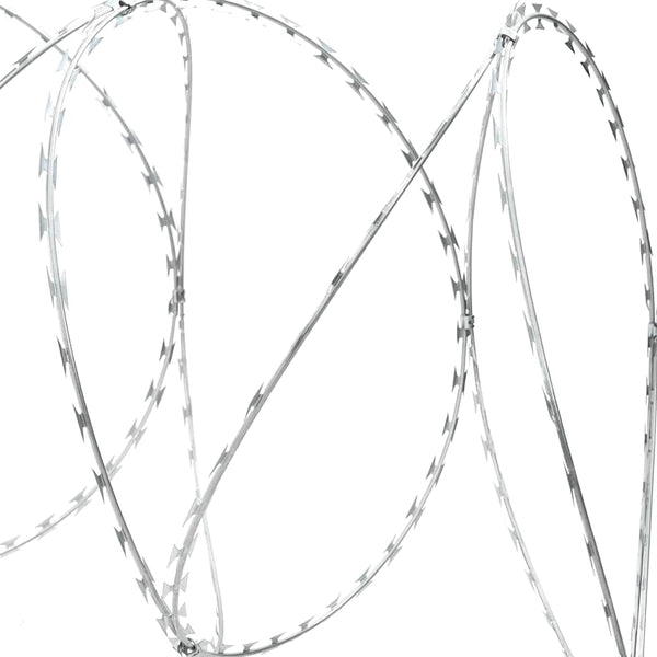 vidaXL Concertina Barbed Wire Razor Wire Galvanized Steel 100 m