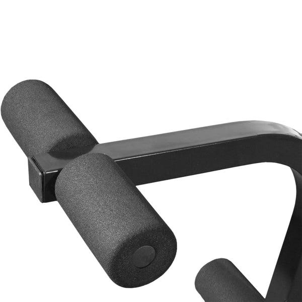 vidaXL Foldable Weight Bench with Barbell Dumbbell Set