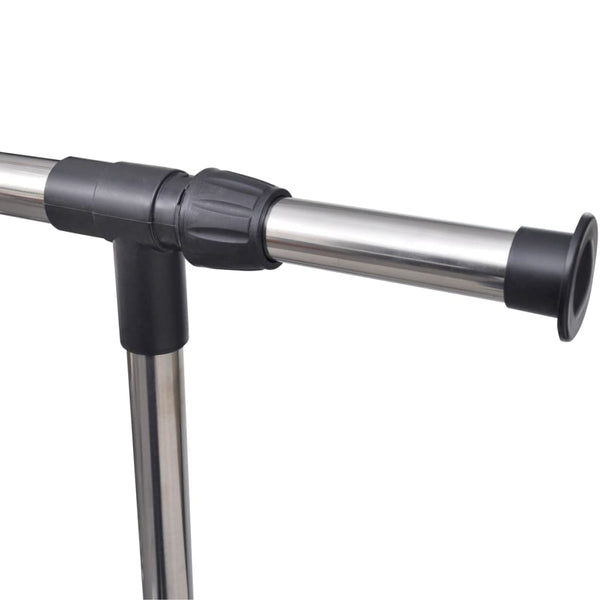 vidaXL Adjustable Garment Racks 2 pcs. 1 Clothes Rail