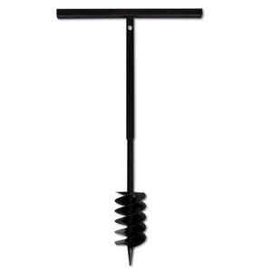 Drill Bit with Handle, 120 mm, Double Spiral, Black