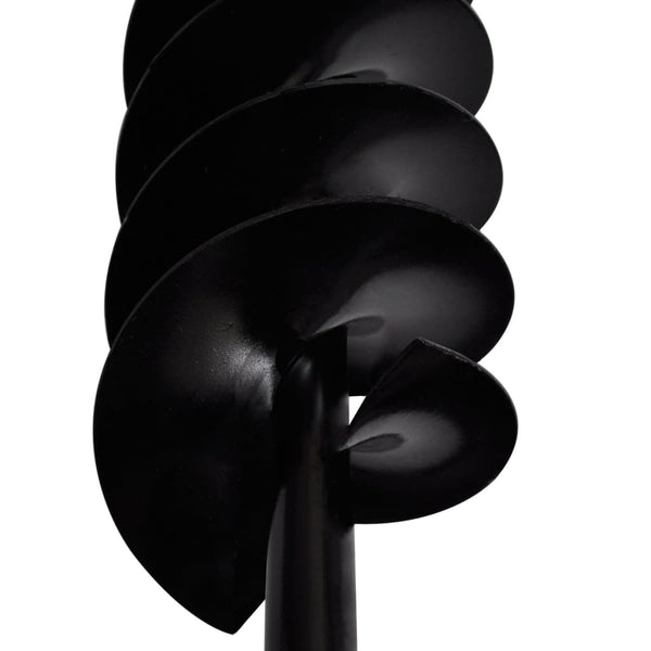 Drill Bit with Handle, 120 mm, Double Spiral, Black