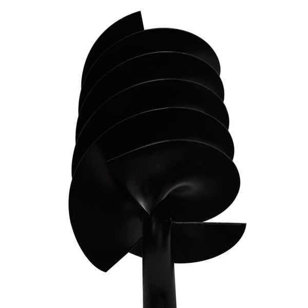 Drill Bit with Handle 180 mm Double Spiral Black