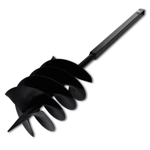 Drill Bit with Handle 200 mm Double Spiral Black