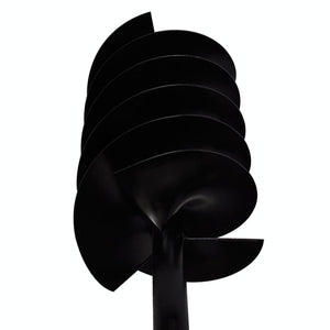 Drill Bit with Handle 200 mm Double Spiral Black