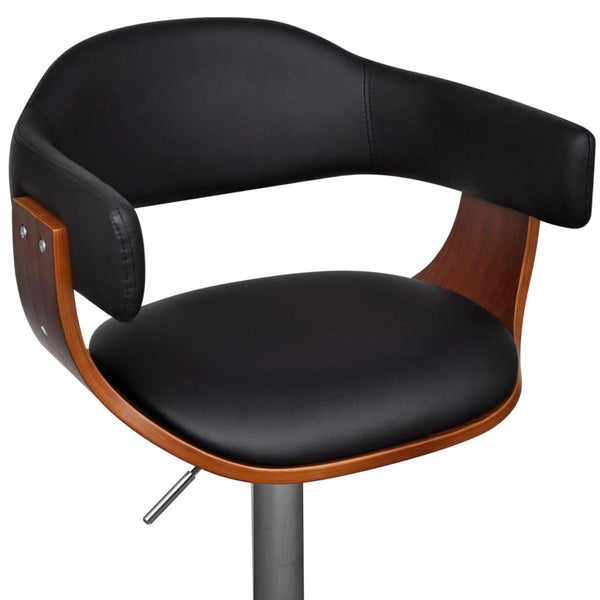 vidaXL Bar Stools 2 pcs. Faux Leather