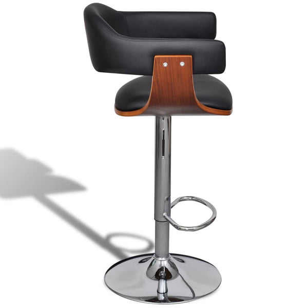 vidaXL Bar Stools 2 pcs. Faux Leather