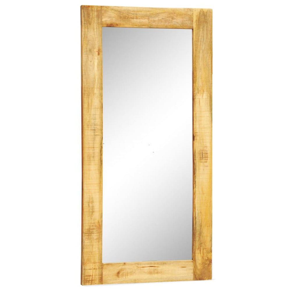 vidaXL Wall Mirror with Solid Wood Frame 120x60 cm